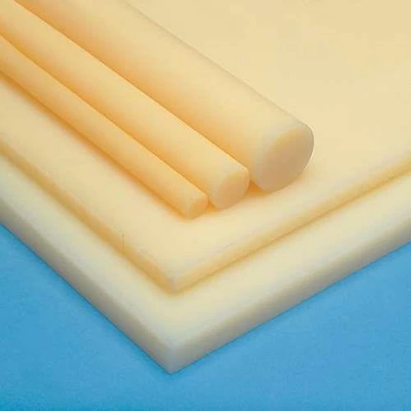 Plastik Cast Nylon Kuning Gading Sheet dan Rod