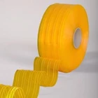 Tirai PVC / Plastik Curtain Ribbed Yellow 1