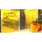 PVC Curtain Tirai Kuning Clear 1