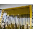 Tirai PVC / Plastik Curtain Plastik Warna Yellow 1
