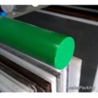 Plastik PE / Polyethylene Hijau Rod Batangan