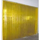 Tirai PVC / Plastik Curtain Kuning Clear 1