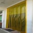 Tirai PVC / Plastic Curtain Orange 1