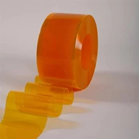 Tirai PVC / Plastik Curtain Orange Untuk Bilik Sterilisasi 