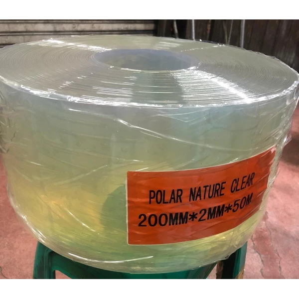 Tirai PVC / Plastik Polar Nature Clear 