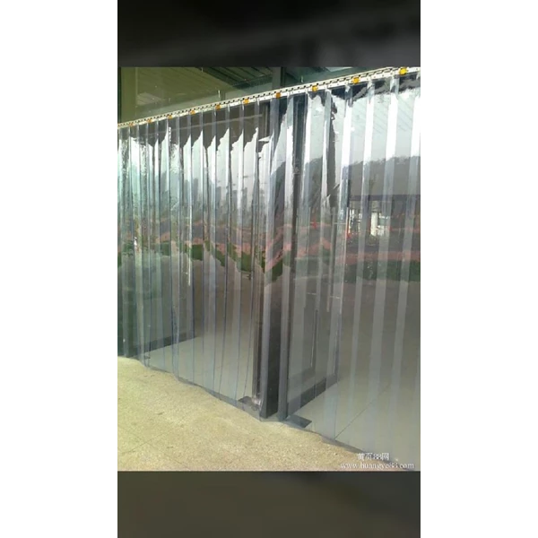 Tirai PVC / Plastik Curtain Transparant Clear